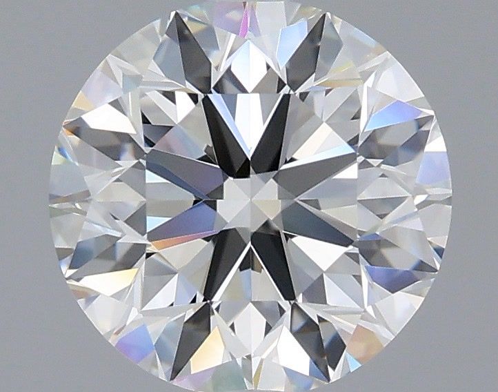 Round Natural Diamond 2.01ct F IF