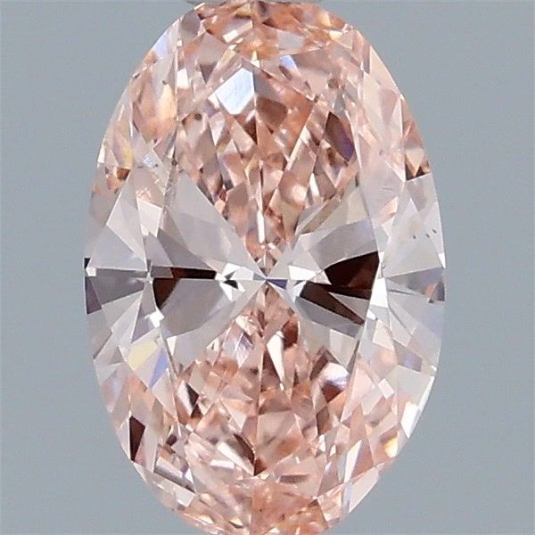 Oval Fancy Vivid Pink Lab-grown Diamond 0.7ct VS1 loose diamond