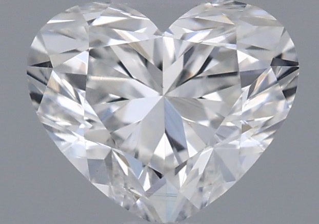 Heart Natural Diamond 0.50ct E VS2