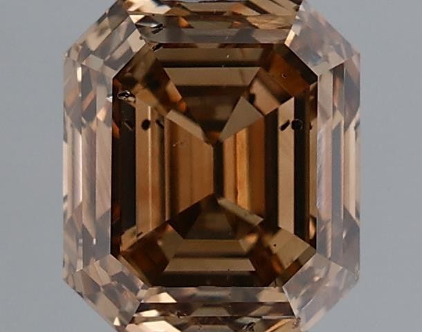 Emerald Fancy Dark Orange Brown Natural Diamond 2.22ct SI2 loose diamond