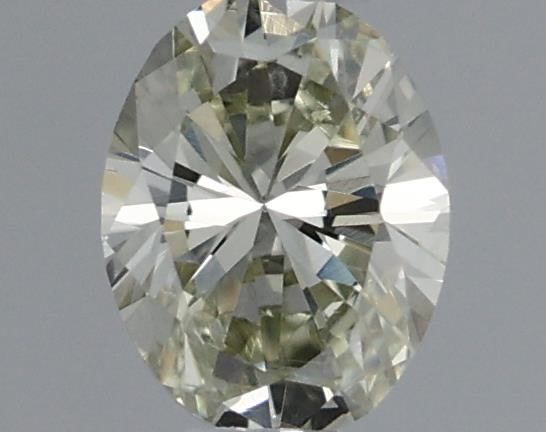 Oval Fancy Grayish Greenish Yellow Natural Diamond 0.27ct loose diamond
