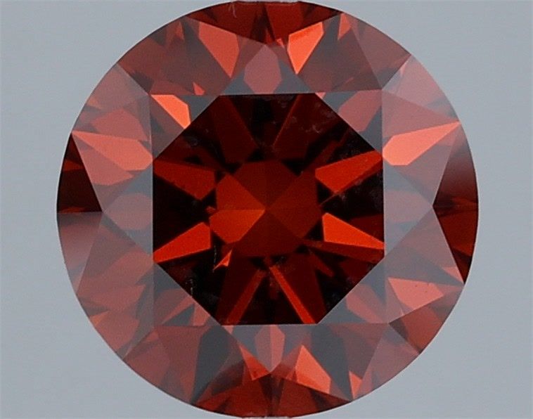 Round Fancy Deep Orange Lab-grown Diamond 2.58ct VS1 loose diamond