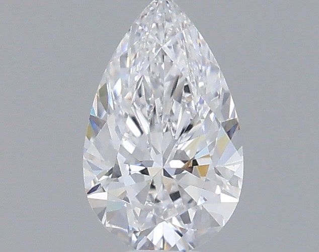 Pear Natural Diamond 0.36ct D VS2
