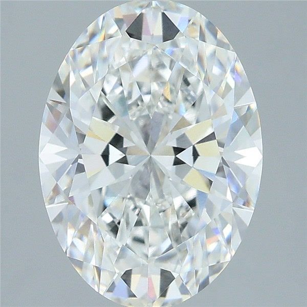 Oval Lab-Grown Diamond 3.09ct E VVS1