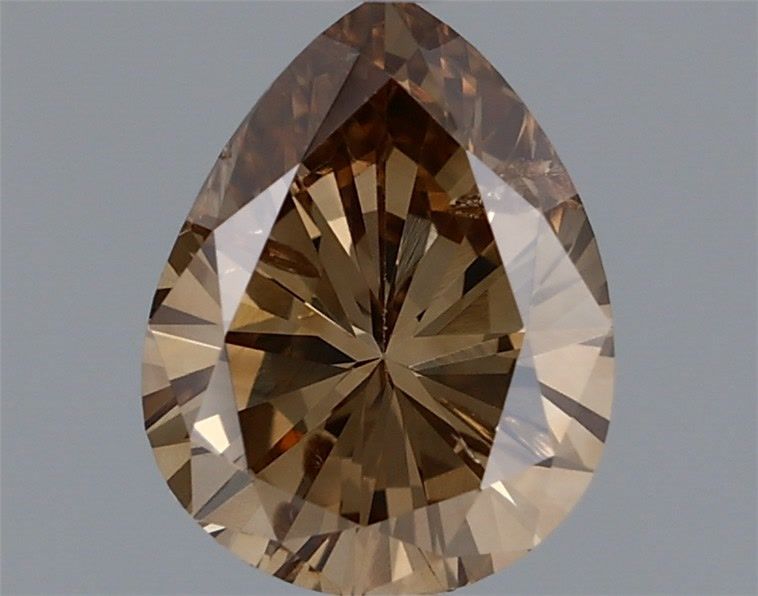 Pear Fancy Dark Yellowish Brown Natural Diamond 1.05ct loose diamond