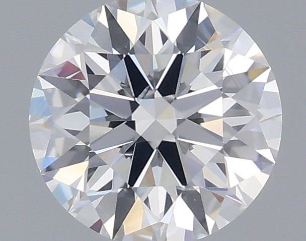 Round Natural Diamond 0.66ct D VS2