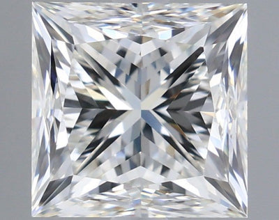 Princess Natural Diamond 2.01ct H VVS1