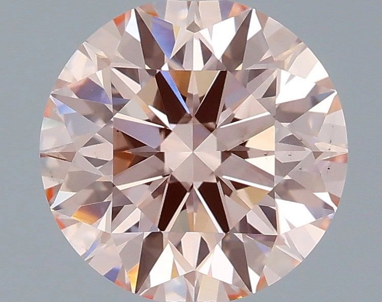 Round Fancy Intense Pink Lab-grown Diamond 2.03ct VS2 loose diamond