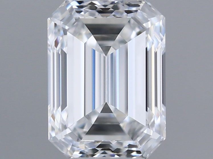 Emerald Natural Diamond 0.40ct D VVS1