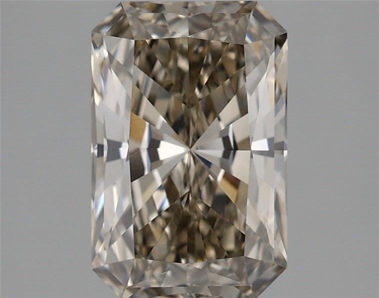 Radiant Fancy Light Yellowish Gray Lab-grown Diamond 2.04ct VS1 loose diamond