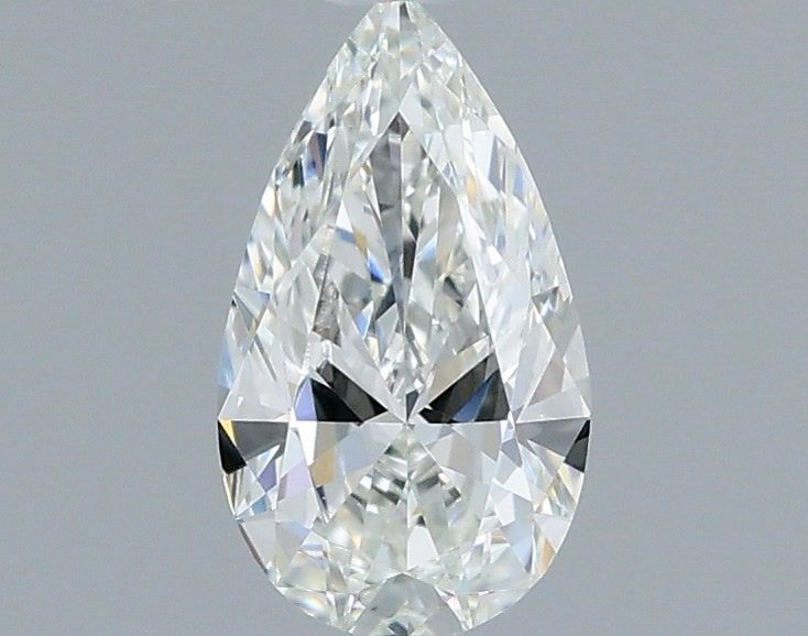 Pear Natural Diamond 0.54ct E VVS2