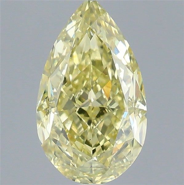 Pear Fancy Yellow Natural Diamond 1.24ct VS2 loose diamond