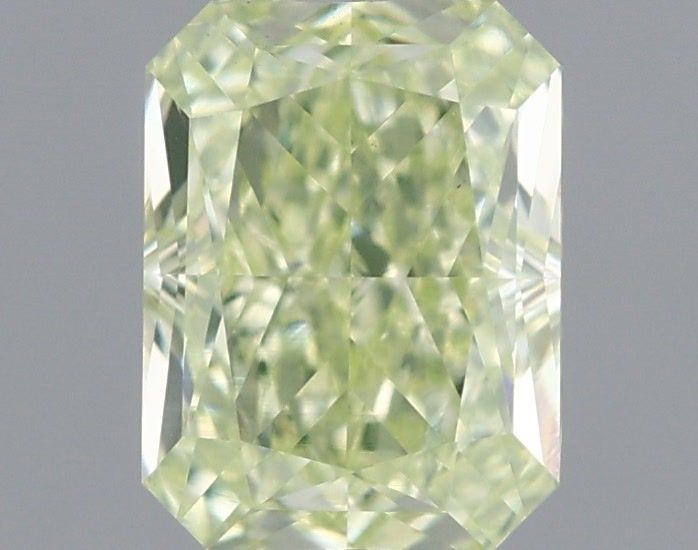 Radiant Fancy Green Natural Diamond 0.71ct VS1 loose diamond
