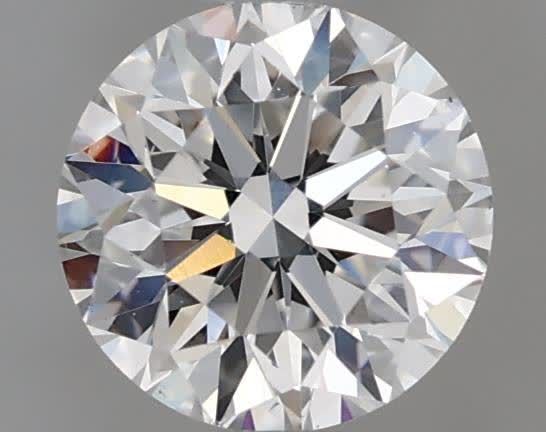Round Natural Diamond 0.70ct D VS2