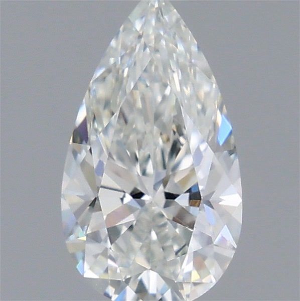 Pear Natural Diamond 0.55ct E VS1