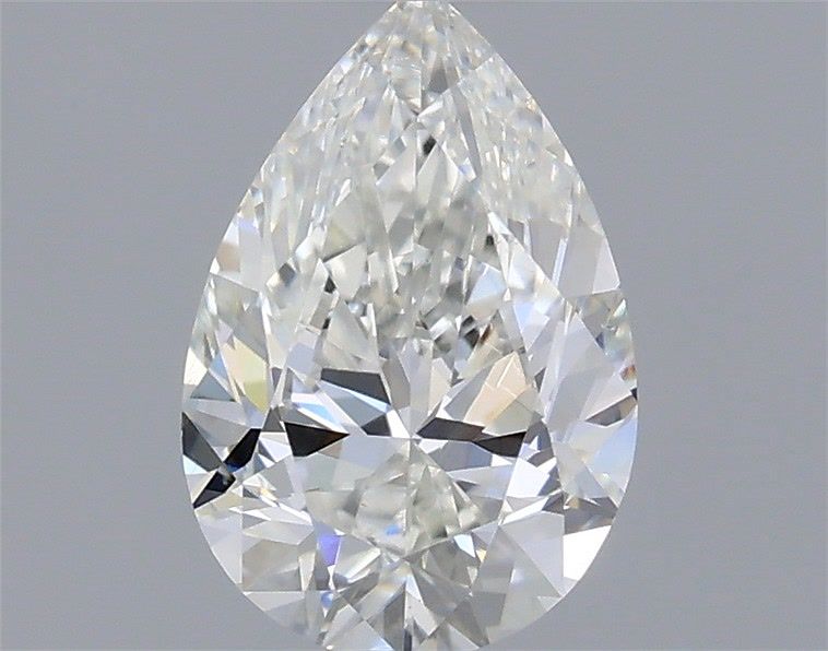 Pear Natural Diamond 0.50ct F VS2
