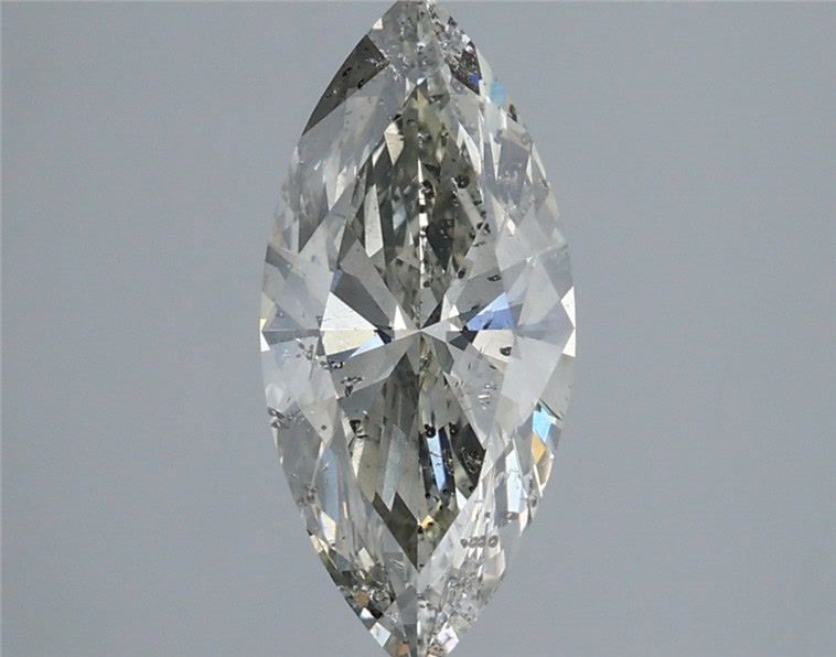 Marquise Fancy Gray Natural Diamond 1.04ct I2 loose diamond
