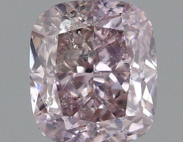 Cushion Fancy Purplish Pink Natural Diamond 0.42ct I1 loose diamond