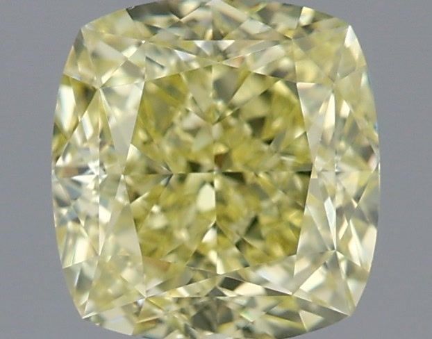 Cushion Fancy Yellow Natural Diamond 1.32ct VS1 loose diamond