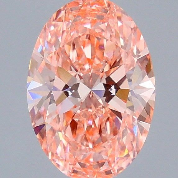 Oval Fancy Vivid Pink Lab-grown Diamond 1.56ct VS2 loose diamond