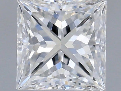Princess Natural Diamond 0.41ct E VVS2
