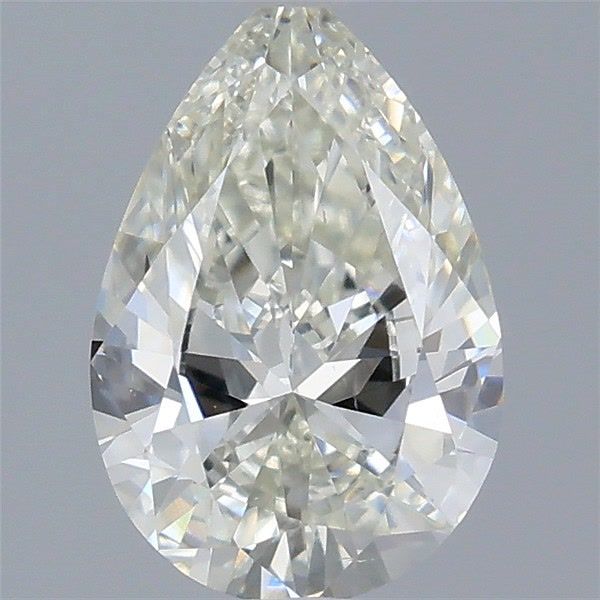 Pear Natural Diamond 0.40ct H VS1