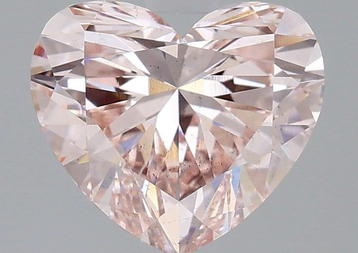 Heart Fancy Pink Lab-grown Diamond 2.1ct VS2 loose diamond