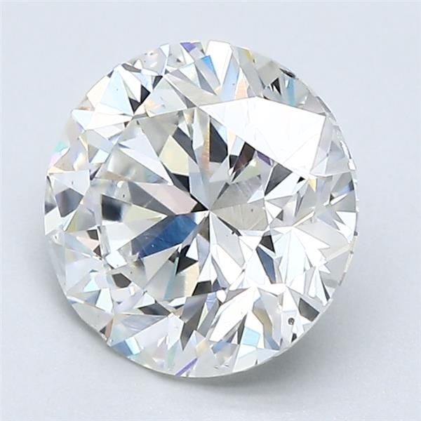 Round Natural Diamond 2.03ct H VS2