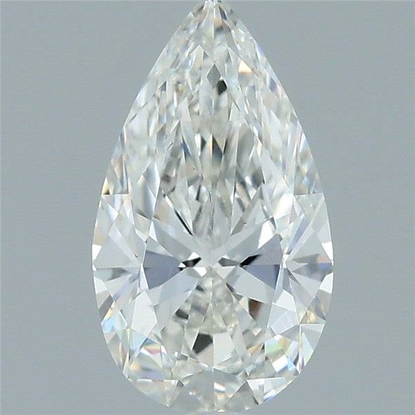 Pear Natural Diamond 0.52ct F VS1