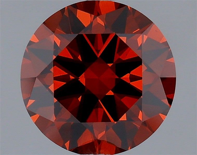 Round Fancy Deep Orange Lab-grown Diamond 1.48ct VS1 loose diamond