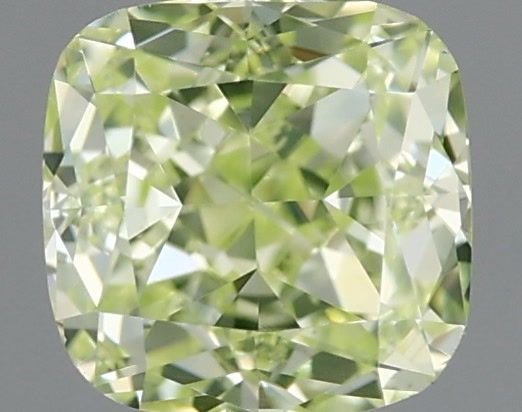 Cushion Fancy Green Natural Diamond 0.5ct VS2 loose diamond