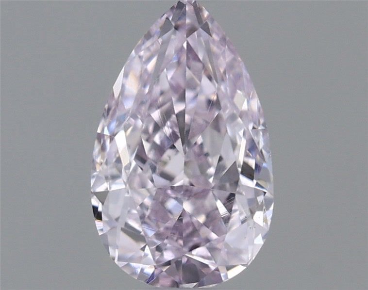 Pear Fancy Light Pinkish Purple Natural Diamond 0.41ct VS2 loose diamond