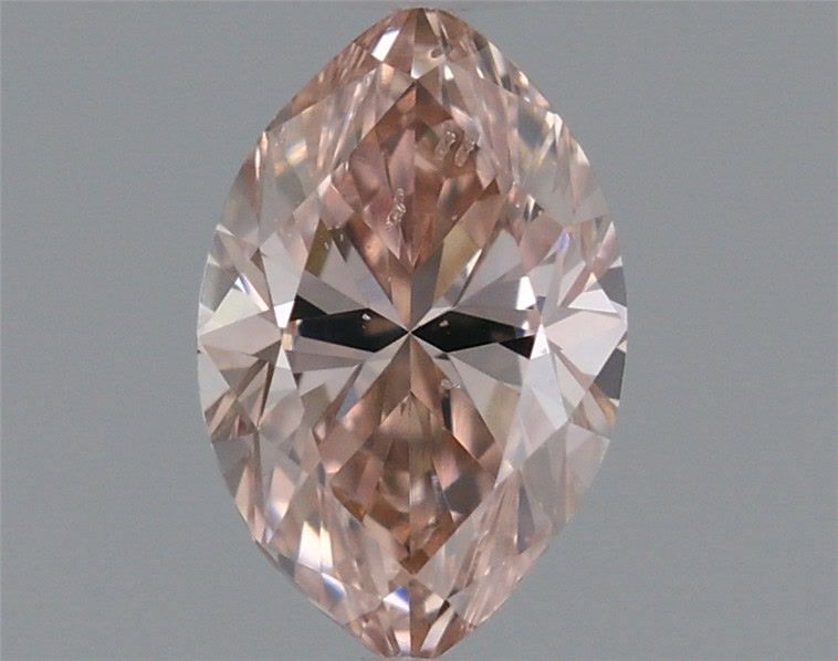 Marquise Fancy Brownish Pink Natural Diamond 0.45ct SI2 loose diamond
