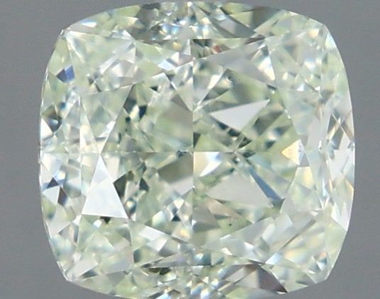 Cushion Fancy Light Green Natural Diamond 2.31ct VS2 loose diamond