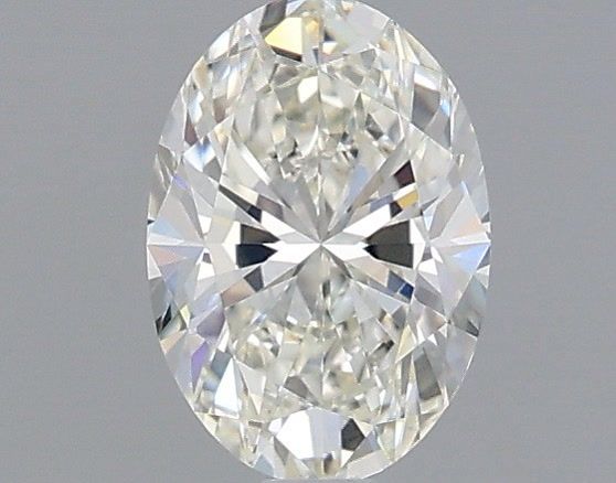 Oval Natural Diamond 0.52ct H IF