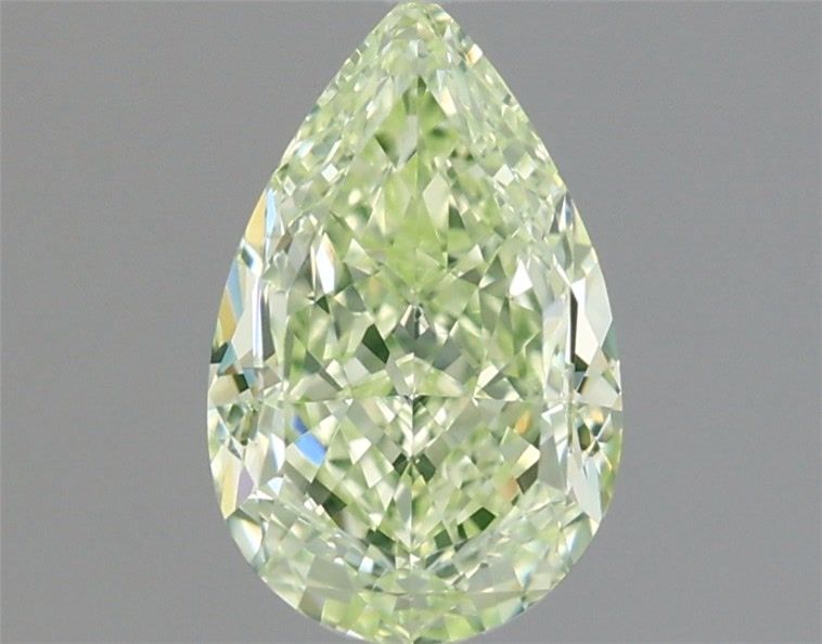 Pear Fancy Yellow Green Natural Diamond 1.51ct VS1 loose diamond