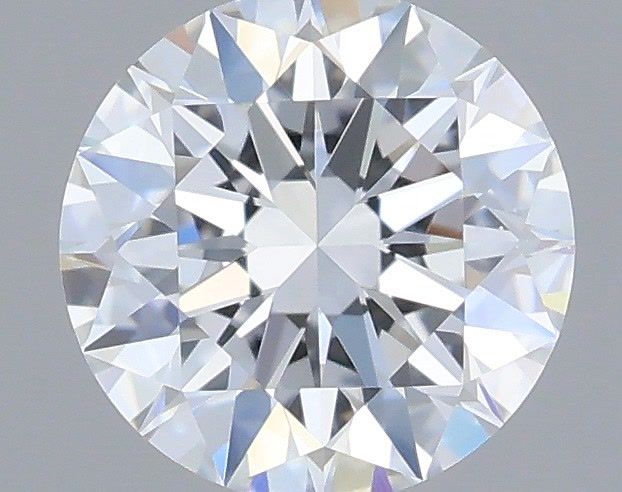Round Natural Diamond 0.52ct D VS2