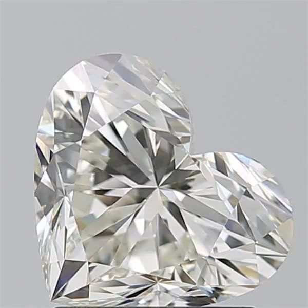 Heart Natural Diamond 1.50ct I VVS1