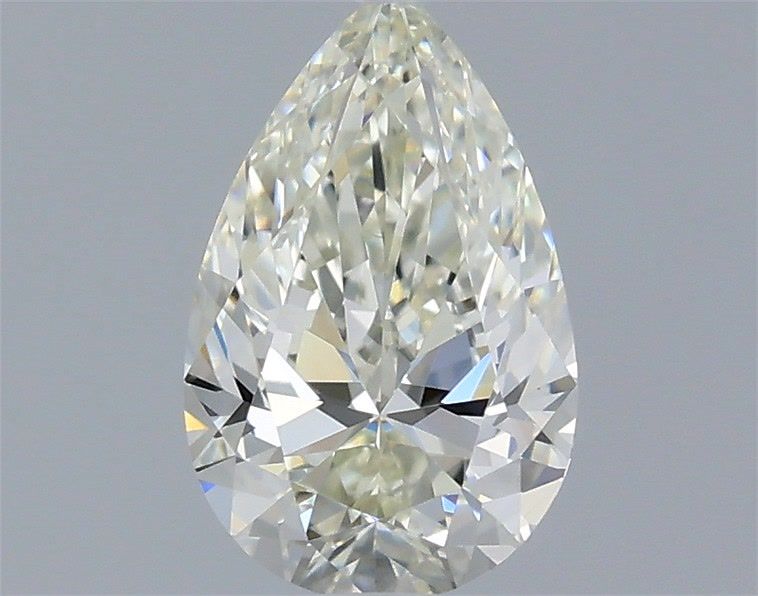 Pear Natural Diamond 0.53ct G VVS1