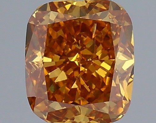 Cushion Fancy Deep Yellowish Brown Natural Diamond 0.33ct SI2 loose diamond