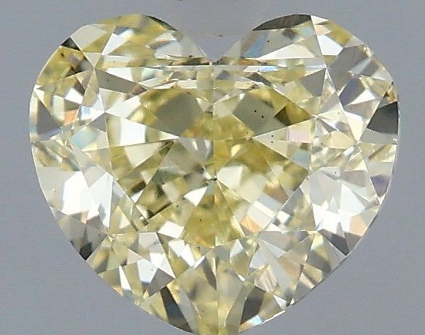 Heart Fancy Light Yellow Lab-grown Diamond 1.1ct VS2 loose diamond