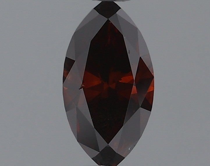 Marquise Fancy Dark Orangey Brown Natural Diamond 0.42ct loose diamond