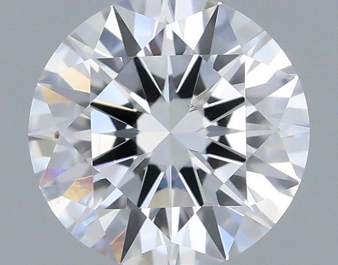 Round Natural Diamond 0.42ct D VS2