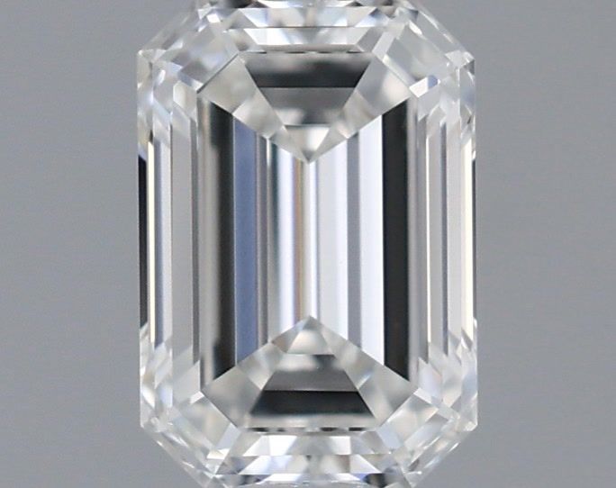 Emerald Natural Diamond 0.42ct F VVS1