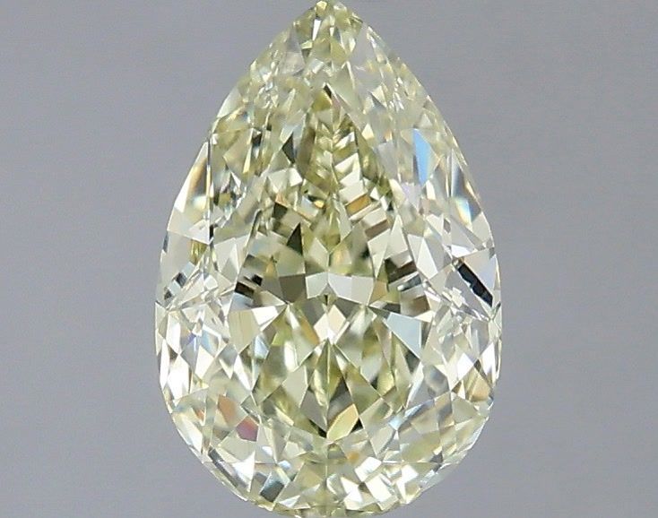 Pear Fancy Green Natural Diamond 1.5ct VS1 loose diamond
