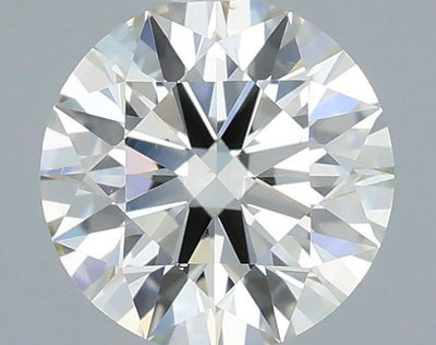 Round Natural Diamond 0.59ct J VS2