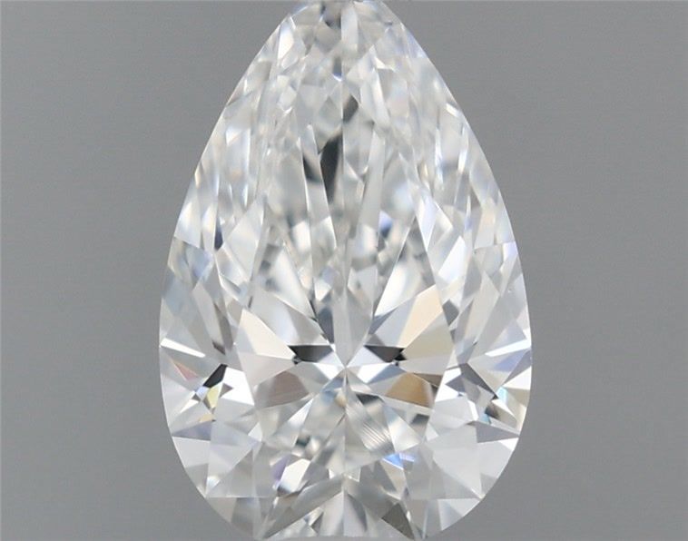Pear Natural Diamond 0.41ct D VS1