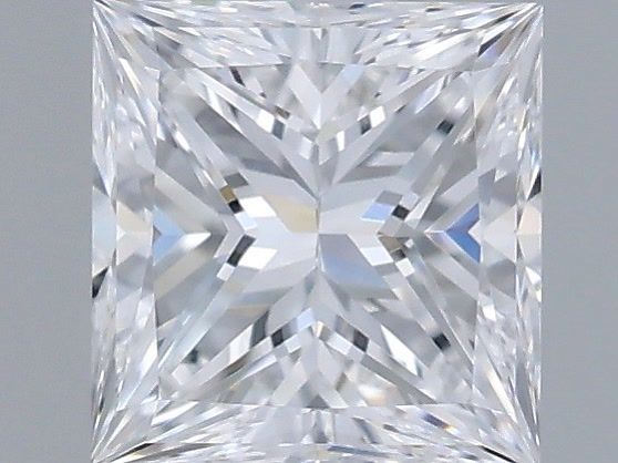 Princess Natural Diamond 0.37ct D VVS1