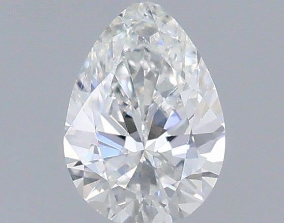 Pear Natural Diamond 0.31ct D VS1