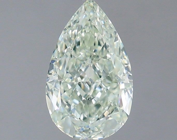 Pear Fancy Light Green Natural Diamond 1.08ct VS1 loose diamond